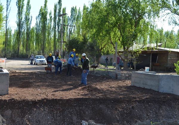 Más de 150 mil pesos invertidos en obra en el paraje Lalor