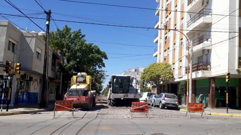 Por obras de pavimentación, habrá calles cortadas en la ciudad