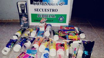 robo en un jardin de infantes y lo atraparon cuando escapaba