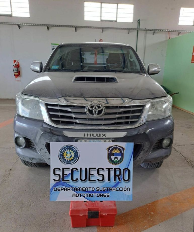 Otra vez: verificaban una camioneta y descubrieron que era robada
