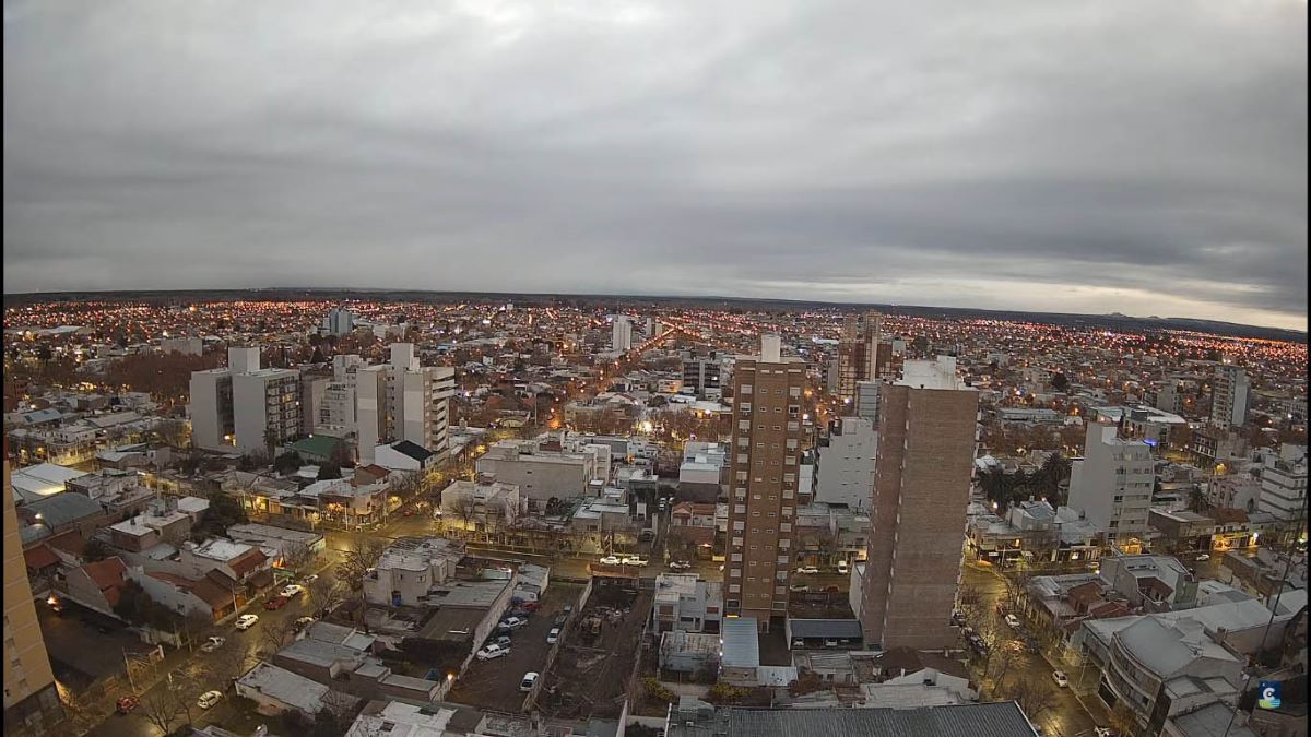 El tiempo esta semana permanecerá mayormente nublado en Cipolletti.
