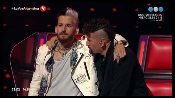 La Voz Argentina: Mau y Ricky se quebraron tras eliminar a un participante
