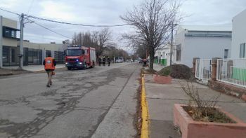 Las alarmas se activaron en la Escuela Secundaria N°71 de Allen.&nbsp;