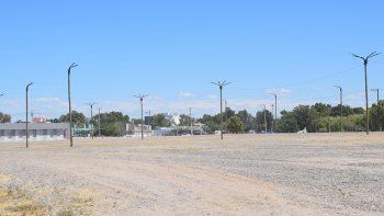 El predio del paseo gastronómico, proyectado para favorecer el distanciamiento contra el covid.&nbsp;