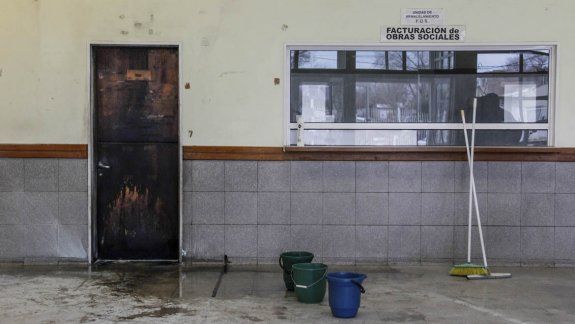 Paciente psiquiátrico intentó prender fuego el hospital