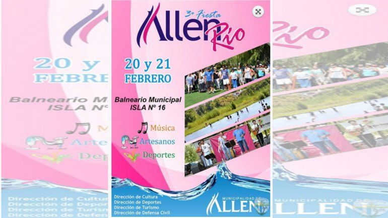 Llega la 3º Edición de la Fiesta Allen Río