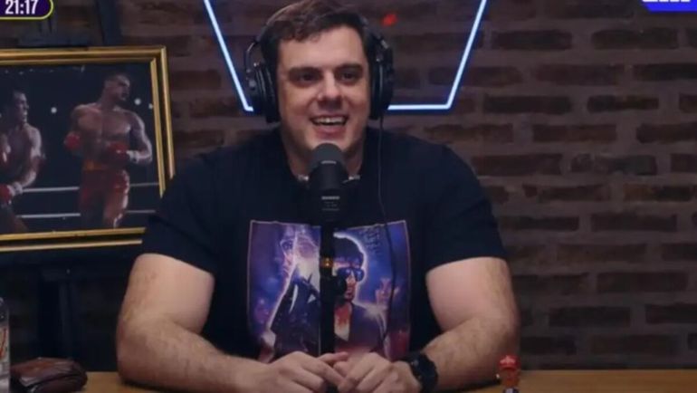 El streamer libertario sigue generando polémica en redes.