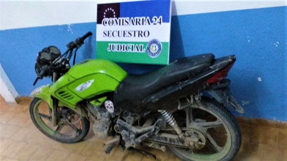 Recuperaron una moto que fue sustraída hace 6 años