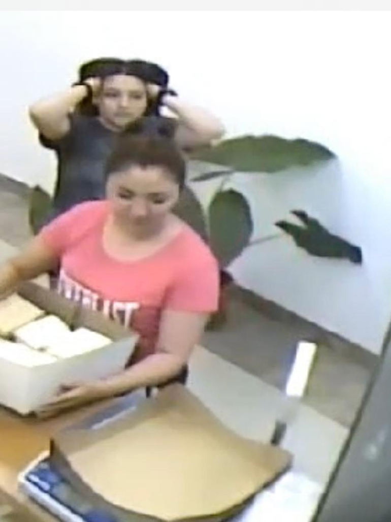 Una captura del robo a la panadería cipoleña. Una captura del robo a la panadería cipoleña.