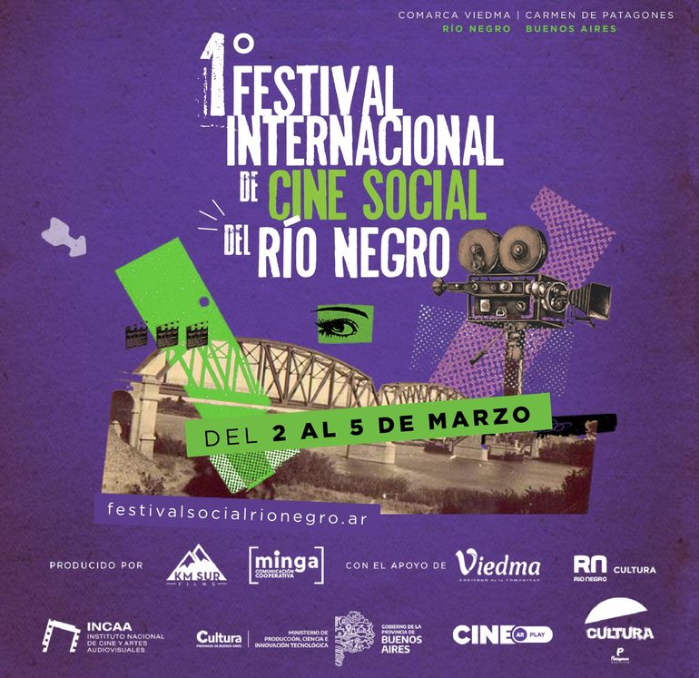 Llega la primera edición del Festival Internacional de Cine Del Río Negro
