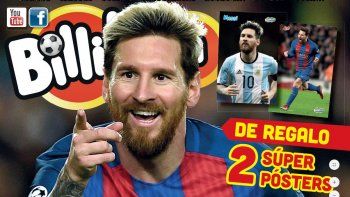 lm cipolletti y billiken te regalan dos super posters de messi