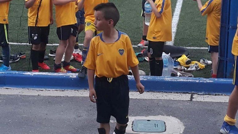 El pequeño Messi rionegrino de 9 años que fichó Boca