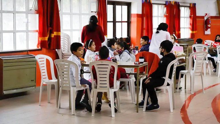 Desde este lunes regresan los comedores escolares en Río Negro