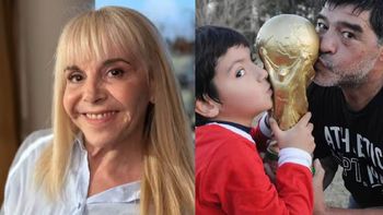 El emotivo gesto de Claudia Villafañe en el día de la final del Mundial 2026. | LMCipolletti.com El emotivo gesto de Claudia Villafañe en el día de la final del Mundial 2026.