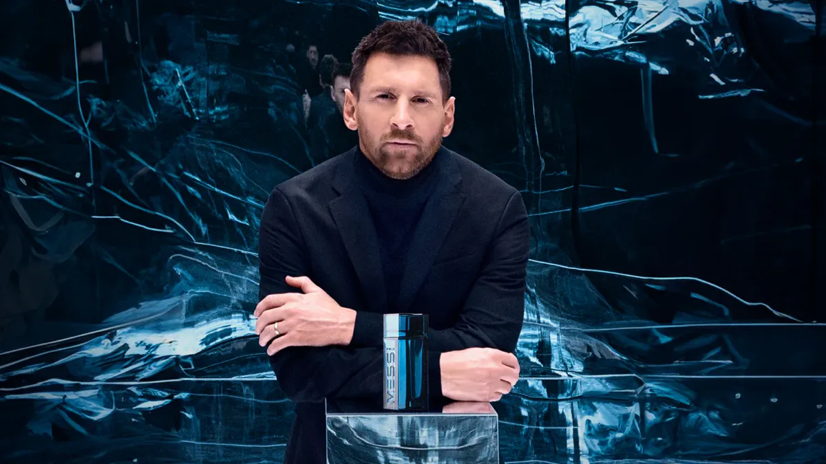 La nueva fragancia de Lionel Messi.
