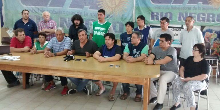 Rodolfo Aguiar confirmó el nuevo paro para el lunes.