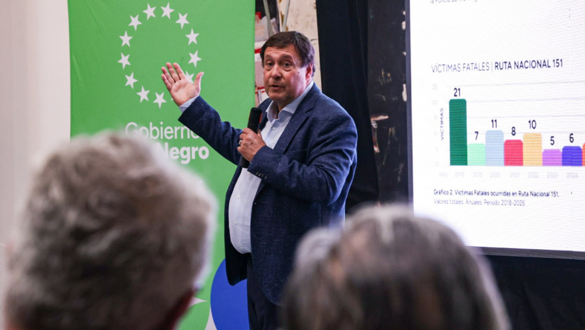 El Gobernador rionegrino presentó ante la Legislatura el proyecto para el traspaso de las rutas nacionales.