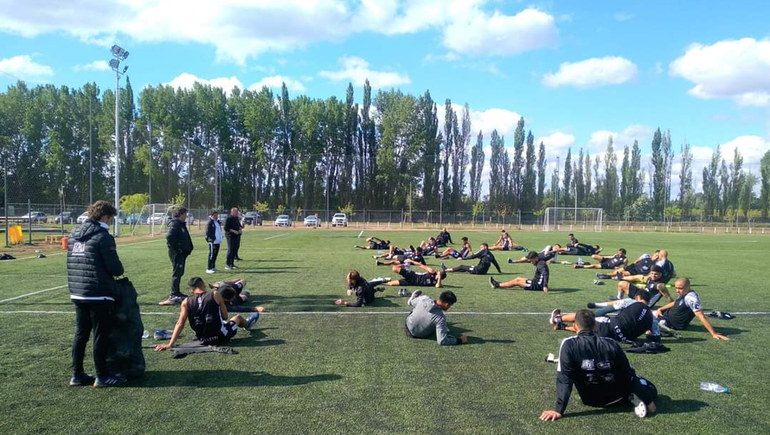 Cipolletti y su entrenamiento del jueves