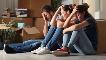 Muchas familias sufren el desalojo. En este caso se llegó a evitarlo por intermedio de la justicia. Foto ilustrativa.