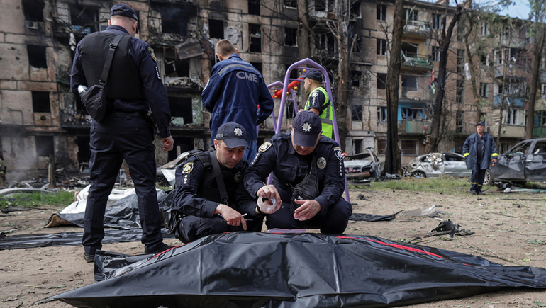 Rusia atacó el edificio en el que nació Zelenski
