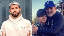 kun agüero hablo sobre la muerte de maradona y el dolor de benjamin