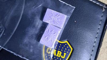 Pastillas de distintos colores y diseños secuestró la policía en la fiesta electrónica que se hizo en Cipolletti. 