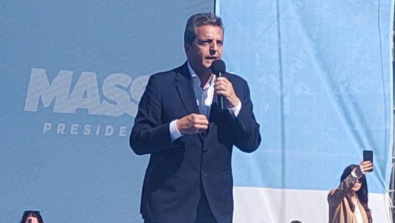 Sergio Massa en General Roca: “Vamos a dejar atrás definitivamente la grieta”