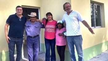 entregaron casas a afectados por el gran incendio del 2018