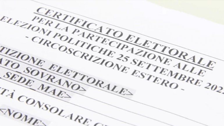 Votar en Italia desde Argentina: &iquest;C&oacute;mo participar si viv&iacute;s en el Alto Valle?