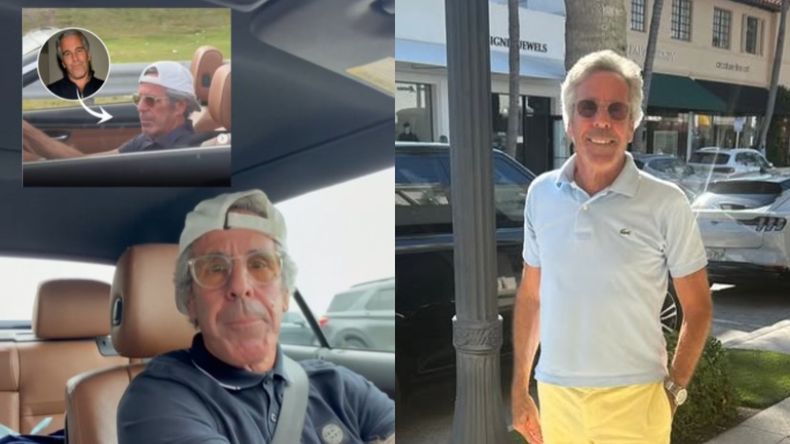 El hombre al que confundieron con Jeffrey Epstein salió a aclarar su identidad en las redes sociales. | LMCipolletti.com El hombre al que confundieron con Jeffrey Epstein salió a aclarar su identidad en las redes sociales.