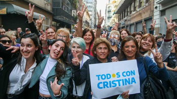 Marchas y actos en apoyo a CFK ante la sentencia de este martes