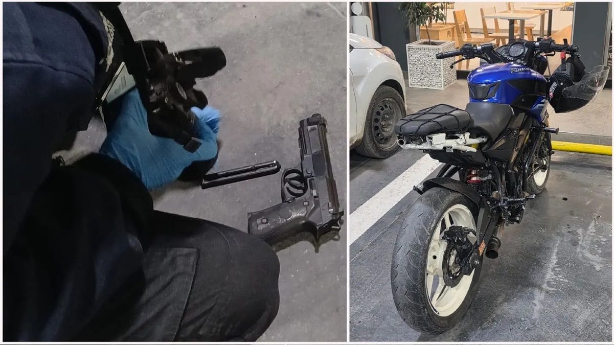El sospechoso fue reducido y trasladado a la unidad policial. Foto: Gentileza.