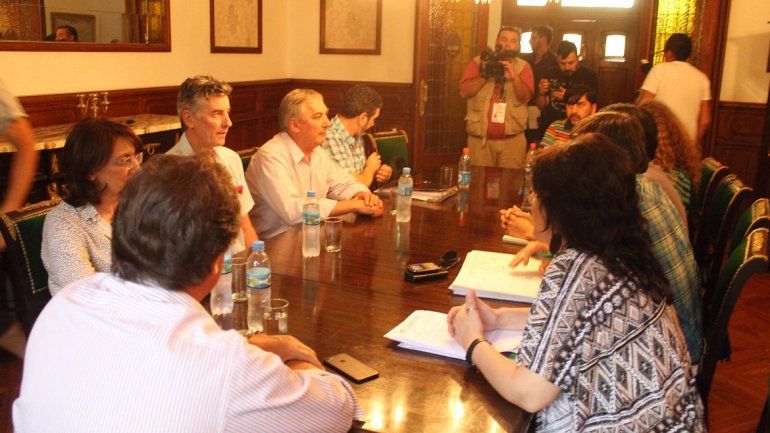 La conducción de Unter se reunió con la ministra Silva y Weretilneck.