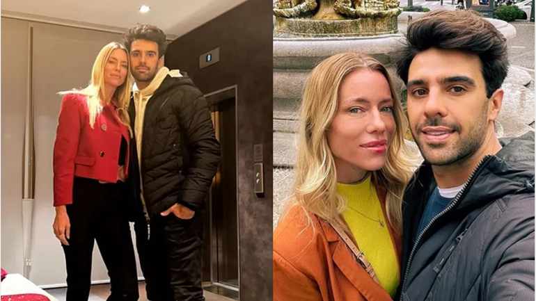 Las fotos del último paseo de Manu Urcera y Nicole por Milán