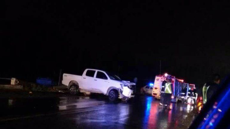 Un choque frontal paralizó el tránsito sobre la Ruta 151
