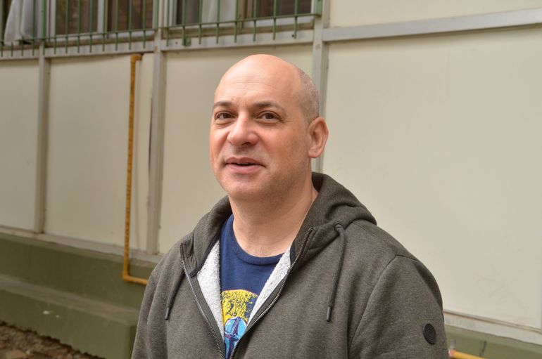 Sergio también votó en la escuela 53 y avaló la BUP.