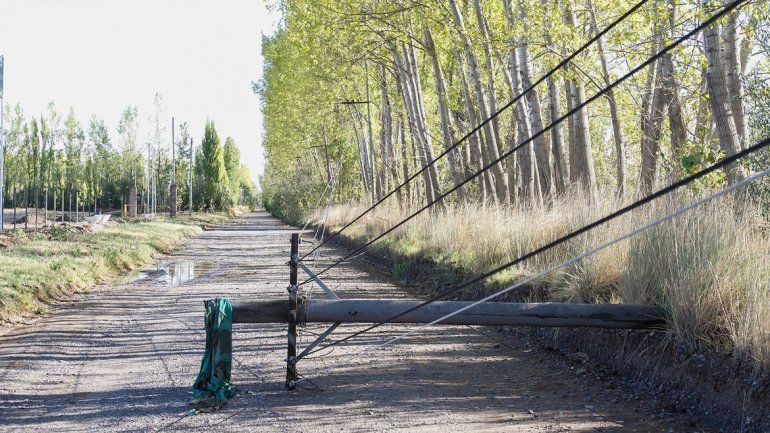 Cayeron 28 milímetros de agua en menos de una hora