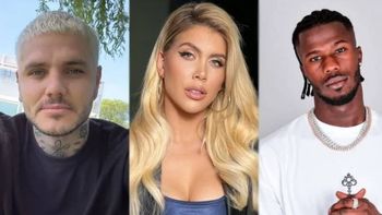 la foto de wanda nara y keita balde que icardi presento en la justicia de italia: infiel