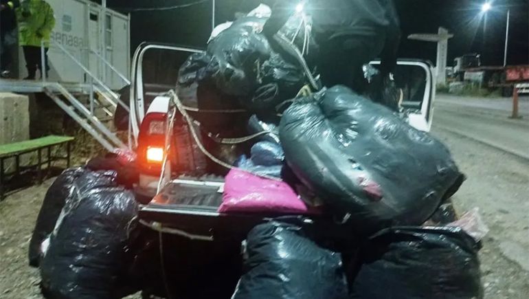 Decomisaron 230 kilos de carne bovina que tenían como destino el Alto Valle