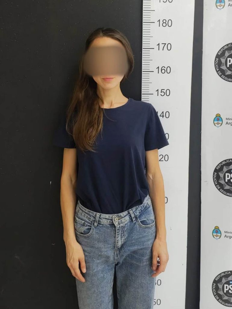 Mujeres rusas detenidas en Bariloche.