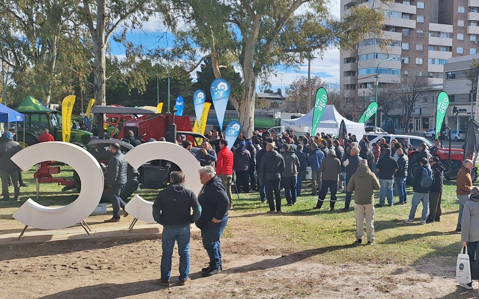 El evento Expo Alfa Patagonia Norte tuvo una gran concurrencia.
