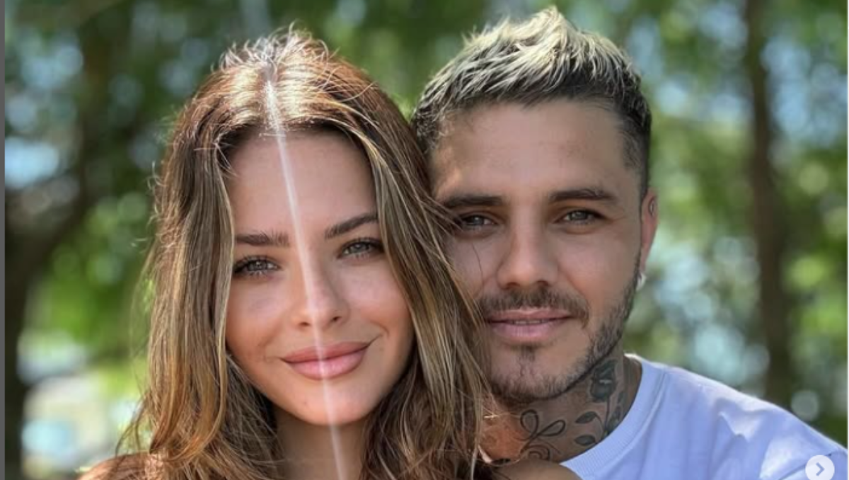 Mauro Icardi oficializó la relación con la China Suárez