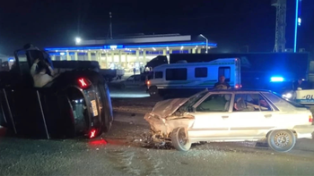 Hubo un grave choque en la Autovía Norte.