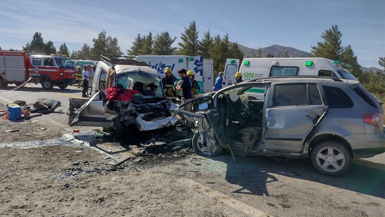 Bariloche: son tres las personas fallecidas en el violento choque frontal de la Ruta 40