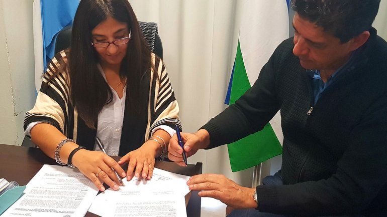 Se firmó el convenio entre la Senaf y la Universidad del Comahue.