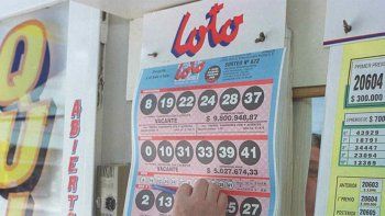 acerto los seis numeros del loto pero no le alcanza ni para un 0km 