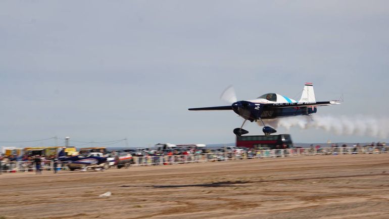 Las imágenes que dejó el festival aéreo de Allen