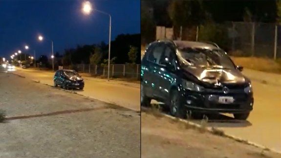 Joven que circulaba en skate fue atropellado y está grave
