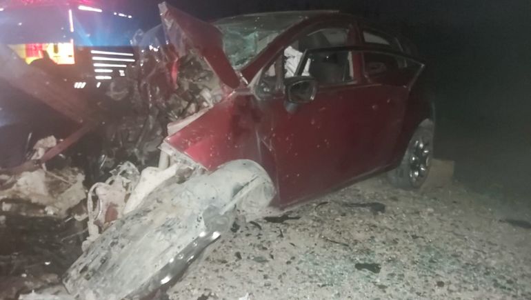 Quiénes eran las víctimas del choque frontal en la Ruta 7