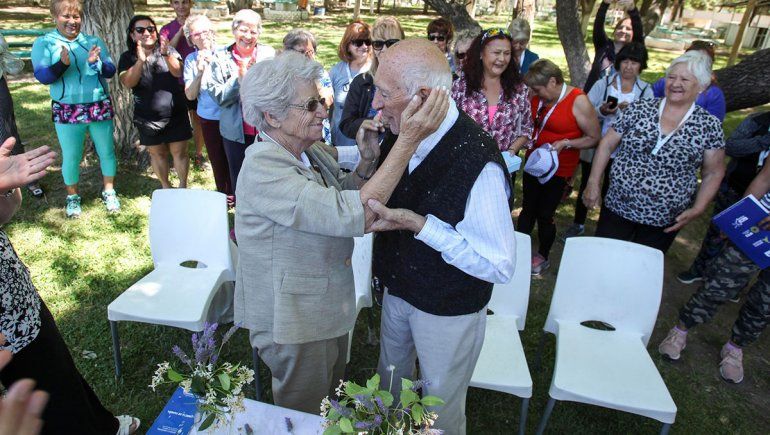 Con más de 80 años, se juraron amor eterno